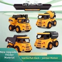 Ensemble de jouets pour enfants : Excavatrice d'ingénierie, Camion de pompiers, Voiture militaire à remonter – Vente en gros pour stands de rue, Petits cadeaux