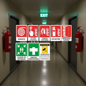 Señal de Seguridad Ttake, Extintor de Polvo, 250 x 310 mm, para Uso en Emergencias - Product Image 3