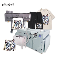 Plusjet Printer DTF I3200-A1x4, kecepatan tinggi Printerhead 60cm A1 untuk mesin cetak foto pada kayu cangkir kaca Printer pakaian
