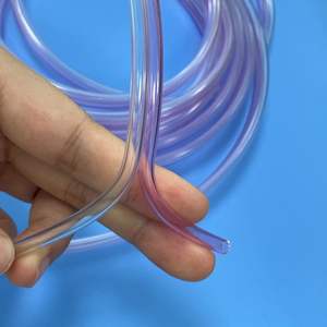 Kateter medis PVC ungu muda berkualitas tinggi dapat disesuaikan pipa sedot plastik PVC sekali pakai - Product Image 3