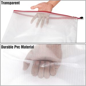 Portadocumenti in PVC Trasparente Formato A3, Colori Personalizzabili, Copertina a Rete per Archiviazione Documenti in Classe, Design Facile da Accessare Boy <span class=keywords><strong>Ying</strong></span> - Product Image 6
