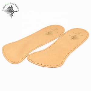 L'arco alto ortotico 3/4 supporta solette <span class=keywords><strong>ortopediche</strong></span> in vera pelle di agnello <span class=keywords><strong>per</strong></span> piedi piatti e fascite plantare - Product Image 3