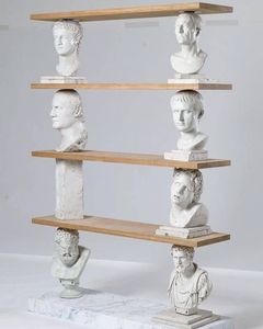 Busto de Mármol Griego Antiguo <span class=keywords><strong>en</strong></span> Oferta, <span class=keywords><strong>Escultura</strong></span> de Busto de Dama Velada <span class=keywords><strong>con</strong></span> Pedestal - Product Image 1