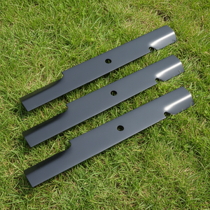 Cuchilla de Repuesto para Cortacésped de 18 Pulgadas para Plataforma de 52 Pulgadas, Reemplaza 48108 A48108 481707 482462 482878 0450300 038300000, Piezas con Orificio Central Redondo de 5/8 Pulgadas, Paquete de 3 - Product Image 1