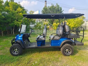 Carrito de Golf Eléctrico Elevado de 48V para 4 Personas, Buggy Todoterreno con Batería de Plomo-Ácido, Certificado CE, Autonomía de 70-90 km - Product Image 6