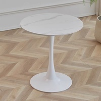 Petite table basse et chaises de luxe nordique Design de balcon en ardoise légère pour la négociation de réception d'affaires ou l'utilisation d'un magasin de thé au lait