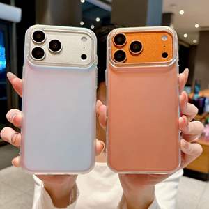 Funda Holográfica con Degradado de Personalidad, Apta para Apple 17 Pro Max / 16, con Orificio Grande, 15, Rígida, 14, Moderna, 13, Set 12 - Product Image 4