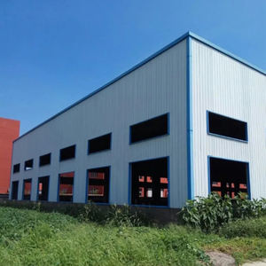 豪华预制钢厅金属建筑机库仓库带轻型建筑焊接加工服务 - Product Image 4