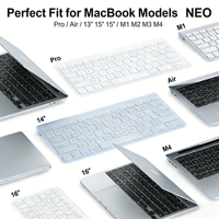 Copertura per Tastiera in TPU Trasparente Pronta per la Spedizione per MacBook Neo, Protezione Impermeabile per Magic Keyboard, Accessori per Laptop