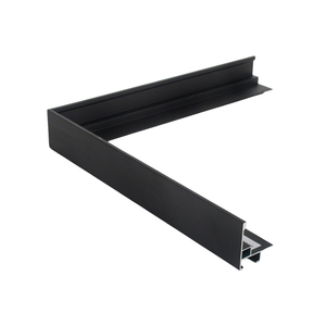 Cadre flottant en <span class=keywords><strong>aluminium</strong></span> noir à montage rapide et pratique pour impressions <span class=keywords><strong>sur</strong></span> <span class=keywords><strong>toile</strong></span> de décoration intérieure, prêt à accrocher, modèle LB2830 - Product Image 1