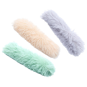 <b>Plush</b> <b>Cat</b> Toy With Catnip Light Gray Pale Green Milk Coffee Color Interactive Pet Toy For <b>Cats</b> Chew Toys Cartoon Style - Product Image 5