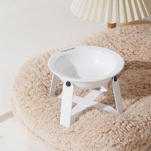 Comedero elevado para gatos y perros pequeños, protector <span class=keywords><strong>de</strong></span> cuello, plato para comida, postres y aperitivos, para mascotas - Product Image 3