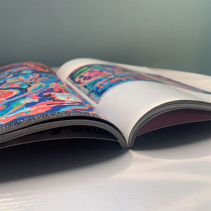 Dirancang dengan baik kualitas tinggi Pamphlet brosur majalah murah cetakan majalah katalog warna penuh kotak kaku kustom - Product Image 6