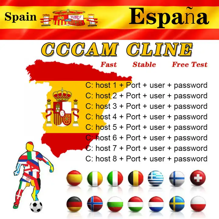 8 línea europa oscam cccam cline estable rápido polonia eslovaquia checo  tvp 4k canal cable para dvb-s2 satélite tv receptor prueba gratuita