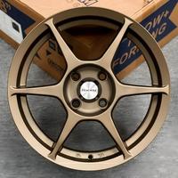 Rines de Aleación Ligera Bronzo Flow Formed 15x7 4x100 Personalizados para Honda Civic EK EG Fit JDM Performance