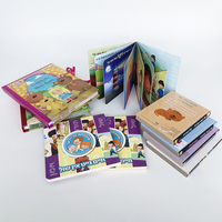 Édition et impression de livres cartonnés pour enfants musulmans arabes, contes pour le coucher, livres éducatifs pour la maternelle, livres cartonnés reliés