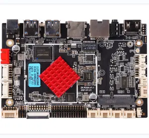 Cortex-A55 RK3568谷歌安卓智能主板板载2GB内存16gb EMMC多媒体控制板