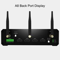 Boîtier de calcul industriel IA à bord RK3588 8G 64G M.2 Multi-IO LAN USB RS232 RS485 WiFi BT pour passerelle d'usine intelligente et vision industrielle