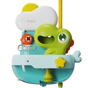 <span class=keywords><strong>Bañera</strong></span> de juguete para ducha de bebé, juego de riego, rociador de agua, cabezal de ducha, máquina para hacer <span class=keywords><strong>burbujas</strong></span> de baño para niños pequeños - Product Image 2