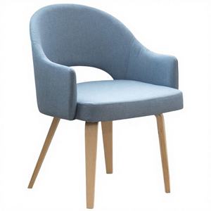 High Back <b>Velvet</b> Faux Leather Upholstery Solid Wood <b>Dining</b> <b>Chair</b> with Metal Legs Modern Luxury Home Office & Hotel Use - Product Image 4