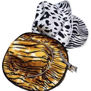 Sombrero con Rayas de Tigre Ideal para Fiestas Vaqueras, Aventuras al Aire Libre y Celebraciones de Festivales - Product Image 2