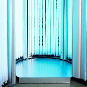 Nouveau lit de bronzage vertical commercial allemand <span class=keywords><strong>UVB</strong></span> Cosmedico à tube de lumière bleue, appareil de bronzage solaire - Product Image 6