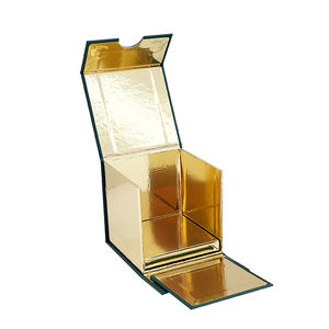 Элитная подарочная коробка с золотым тиснением для кондитерских изделий, свадебных сувениров и десертов, жесткая, с магнитной застежкой - Product Image 3