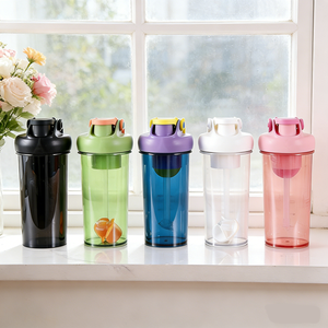 Özel İş Hediyesi Taşınabilir Şeffaf Plastik <span class=keywords><strong>Blender</strong></span> Spor Salonu Fitness İçin Protein <span class=keywords><strong>Shaker</strong></span> Şişesi - Product Image 1