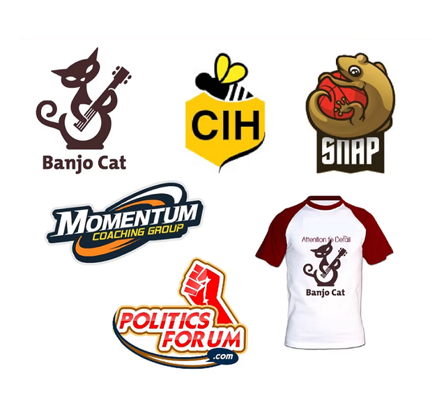 Custom Logo Design Services for Apparel Household Beverage Enhanced Brand Identity Market Visibility Promotional Food Gift