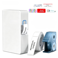 Mini Impresora de Etiquetas, Máquina de Impresión de Cintas, Recargable, Resistente al Agua, para el Hogar, Cocina, Almacenamiento, Marcado de Cables