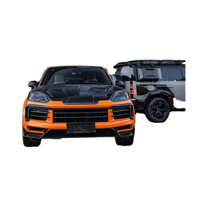 ชุดแต่งคาร์บอนไฟเบอร์สไตล์ MSY สำหรับ Porsche Cayenne พร้อมลิ้นหน้า สเกิร์ตข้าง ดิฟฟิวเซอร์ สปอยเลอร์ ซุ้มล้อ - อัพเกรดใหม่ - Product Image 1