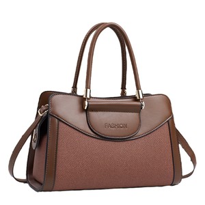 New Fashion Ladies Large Capacity Handbag Luxury PU Leather <b>Tote</b> Bag Women's Business & Casual Popular Boston Bag - Product Image 5