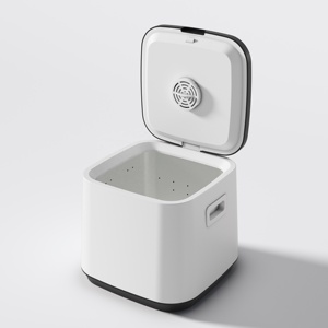 Chauffe-serviettes portable compact 16L, chauffe-eau électrique avec programmation 24H et affichage double température-temps, pour salle de bain - Product Image 3