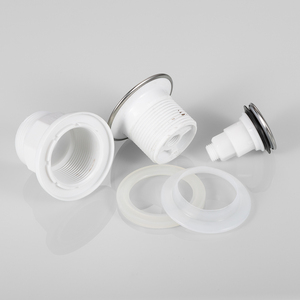 Joyhoo nhựa Pop Up chất thải drainer phòng tắm bấm vào Clack cống van lưu vực chất thải drainer với tràn - Product Image 5