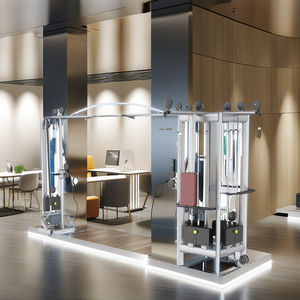 OEM Service Offre Spéciale Nouvelle Arrivée Pin Chargé Équipement D'entraînement Meilleure Utilisé <span class=keywords><strong>Techno</strong></span>-Gym 5 Stations Machine Câble Jungle - Product Image 1