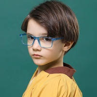 Sunbest — lunettes carrées pour enfants, nouveau, 8500, lunettes Anti-lumière bleue, monture TR90, lunettes optiques transparentes