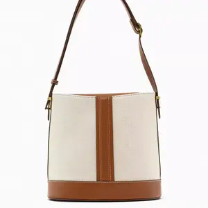 Toptrends, Mini bolsos cruzados con forma de barril para mujer, tendencia 2024, bolso de hombro con asa superior de diseñador Vintage, bolsos de mano para mujer