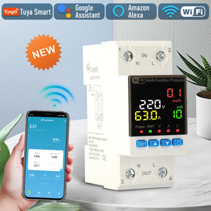 ट्या वाई-फाई स्मार्ट 63a 220v ओवर सर्किट पृथ्वी लीकेज वोल्टेज रक्षक रिले डिवाइस ब्रेकर स्विच मीटर - Product Image 3