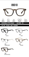 Monture de lunettes TR90 de qualité supérieure en gros, avec noyau filaire CP, anti-lumière bleue, pour verres de prescription