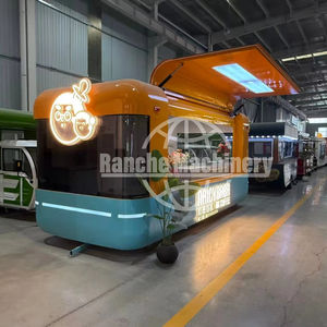 Carrito de Comida Rápida de Acero Inoxidable Personalizado OEM, Opción para Helados, Multifuncional para Alitas de Pollo, Costillas y Papas Fritas, Personalizable - Product Image 2