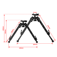 Support de caméra tactique télescopique à motifs V9 Plus de haute qualité pour lunettes et accessoires