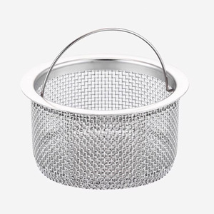 Stainless Steel <b>Sink</b> <b>Strainer</b> Basket With Handle For Kitchen Drain Filter Vegetable Waste Collector - Product Image 4