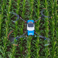 Pulvérisateur agricole UAV haute performance avec construction en fibre de carbone, niveau de sécurité élevé, télécommande pour l'agriculture