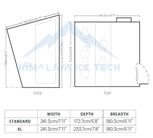 Sauna extérieur de luxe en cèdre pour 4 personnes - Vapeur humide toutes saisons avec ozone, chaleur uniforme et intégration <span class=keywords><strong>spa</strong></span> pour hôtels et complexes hôteliers - Product Image 3