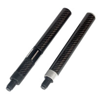 Extension de queue de billard portable en fibre de carbone Xinyi Zeus Poseidon avec boîte de rangement en PU pour le sport de billard