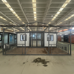 Xh 40ft cao Cube container nhà sang trọng mở rộng prefab với phòng tắm & 3 phòng ngủ - Product Image 3