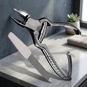 ASAP Eco-Friendly Stainless Steel Anvil Pattern Toe Nail Clipper with Wide Jaw Opening 12.5cm for Babies & Children - Product Image 2