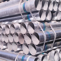 Tuyau en acier galvanisé à chaud de tailles 1/2, 3/4, 1, 1.5, 2 pouces (24/48.3/48.6mm) - Vente en gros