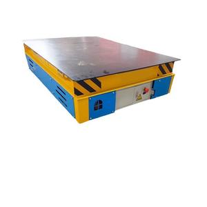 Vagoni elettrici a pianale piatto pesanti per auto di trasferimento in acciaio di grande capacità nuove condizioni per la vendita al dettaglio di ristoranti - Product Image 1