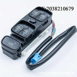 Interruptor de Elevalunas Eléctrico de Material ABS A2098203410, Aplicable a Piezas Automotrices de Mercedes-Benz - Product Image 1